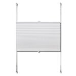 vidaXL Store plissé 100x150 cm Blanc