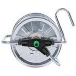 vidaXL Enrouleur de tuyau mural pour tuyau de 50 m 1/2" ou 35 m 3/4"