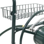 vidaXL Chariot dévidoir avec connecteur de tuyau 1/2" 75 m Acier