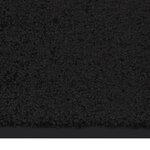vidaXL Paillasson Noir 80x120 cm