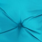 vidaXL Coussins de palette lot de 3 turquoise tissu