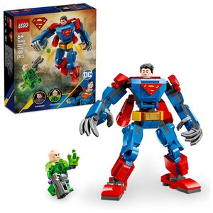 LEGO DC 76302 — Le robot de Superman contre Lex Luthor (2 minifigurines dès 6 ans)