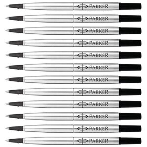 Recharge rollerball Z41 Pointe Moyenne 0 7 mm Noire x 12 PARKER
