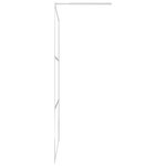 vidaXL Paroi de douche à l'italienne à verre ESG transparent 100x195cm