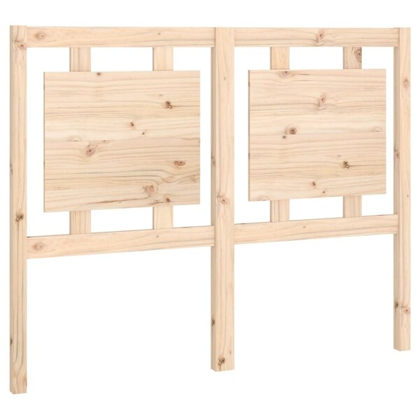 vidaXL Tête de lit 125 5x4x100 cm Bois massif de pin