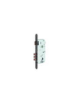 THIRARD - Boitier de serrure encastrable à cylindre pour porte d'entrée  axe 45mm  entraxe 85mm  bouts ronds  chrome