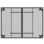 vidaXL Table de jardin anthracite 110x80x72 cm Treillis d'acier