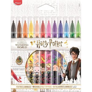 Maped Feutre HARRY POTTER étui carton de 12