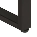 vidaXL Table de salle à manger 160 cm Bois de manguier brut