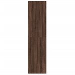 vidaXL Garde-robe chêne marron 80x50x200 cm bois d'ingénierie