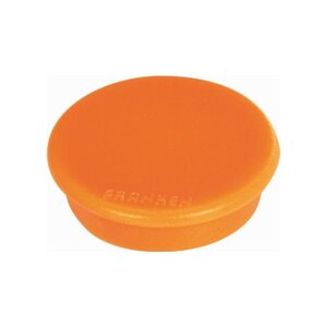 Paquet de 10 aimants 32 mm orange force 800g FRANKEN