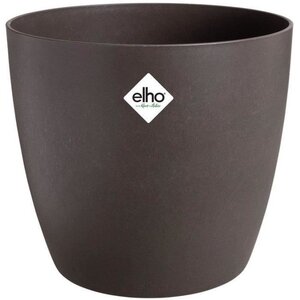 3 pots de fleur ronds The Coffee Collection Ø 14 x 12 6 cm Ø 16 x 14 7 cm Ø 18 x 16 8 cm - Marron