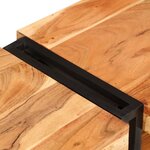 vidaXL Meuble TV 200x30x40 cm bois d'acacia massif