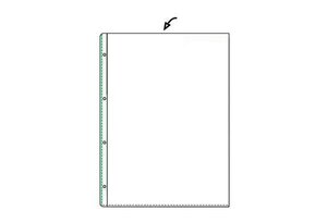 Lot de 50 pochettes transparentes standards A4 orientation portrait REXEL