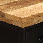 vidaXL Buffet 55x30x71 cm bois massif de manguier