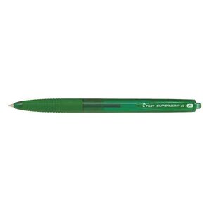 Stylo à bille rétractable SUPER GRIP G vert PILOT