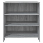 vidaXL Buffet Sonoma gris 70x40 5x75 cm Bois d'ingénierie