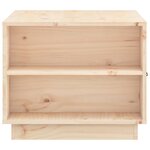 vidaXL Table basse 100x50x41 cm Bois massif de pin