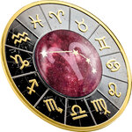 Monnaie en argent 500 francs g 17.50 millésime 2023 zodiac signs aries