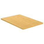 vidaXL Dessus de table 60x100x1 5 cm bambou