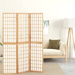 vidaXL Cloison de séparation pliable 3 panneaux 120x170 cm