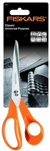 Ciseaux Classic Universels Droitiers 21 cm à lames auto affutantes inoxydables FISKARS