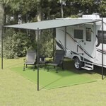 vidaXL Tapis de tente vert clair 250x450 cm PEHD