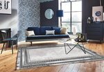 Tapis d'intérieur NAJAT 200 x 300 cm - Gris