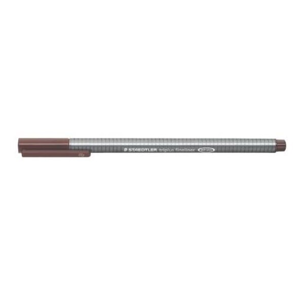 Feutre Fineliner Triplus Tracé 0,3 mm Marron van-Dyke STAEDTLER