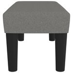 vidaXL Banc Gris foncé 70x30x30 cm Tissu