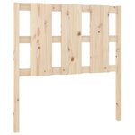 vidaXL Tête de lit 105 5x4x100 cm Bois massif de pin