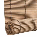 vidaXL Store roulant Bambou Marron 120x160 cm