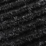 vidaXL Tapis d'entrée PVC Noir 120 x 180 cm
