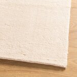 vidaXL Tapis HUARTE à poils courts doux et lavable beige 160x160 cm