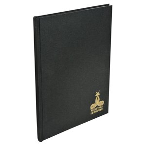 Registre 297x210 Quadrillé 304 Pages - Noir Toilé - Le Dauphin