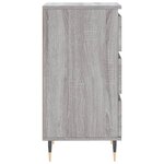 vidaXL Buffet sonoma gris 40x35x70 cm bois d'ingénierie