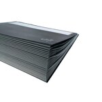 Trieur Rigide Ordonator Numerique Dos Extensible 12 Compartiments 1 À 12 - Noir - X 12 - Exacompta
