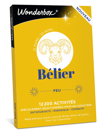Coffret cadeau - WONDERBOX - Astrologie - Bélier