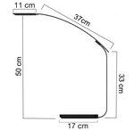 Lampe TIMELIGHT Noir UNILUX
