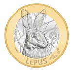 Pièce de monnaie 10 Francs Suisse Lièvre 2020