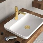 SCHÜTTE Mitigeur de lavabo NEW YORK doré mat