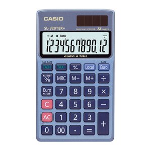 Calculatrice de bureau  - SL320TER - 12 chiffres