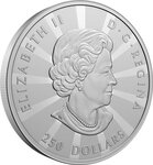 Pièce de monnaie en Argent 250 Dollars g 1000 (1 Kg) Millésime 2023 MULTIFACETED MAPLES