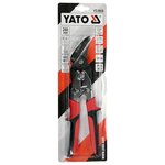 YATO Cisaille à étain Gauche 260 mm Rouge