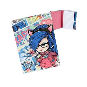 Kimmidoll love - carnet et son stylo assorti rubi bytes