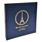 Classeur De Collection Pour 100 Médailles Souvenirs - 24 5x25 Cm - Bleu Marine - Exacompta
