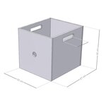 Boîte de rangement DICE rose 1