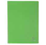 Protège-documents En Polypropylène 5/10e Opak Pochettes Cristal 100 Vues - A4 - Vert Clair - X 10 - Exacompta