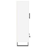 vidaXL Buffet haut blanc 69 5x31x115 cm bois d'ingénierie