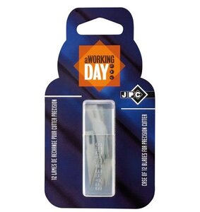 Etui de 12 lames pour cutter precison 409028 JPC